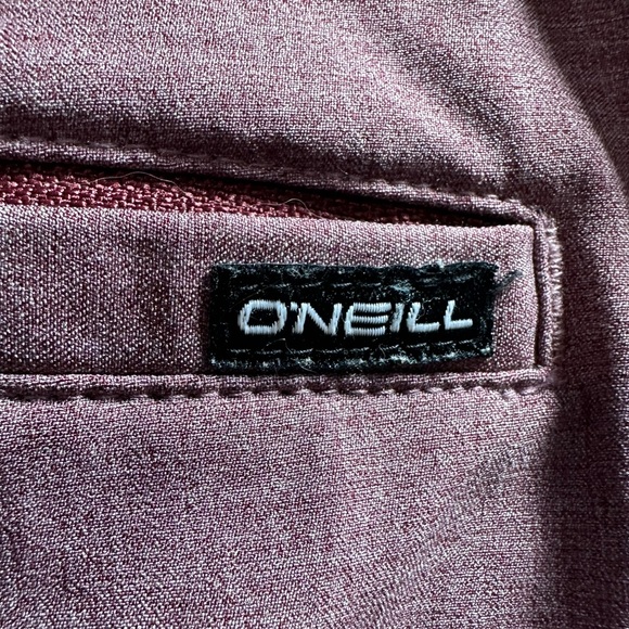 O’NEILL Hybrid Heathered Red Activewear Performance shorts, Mens Size 38 EUC - Picture 9 of 15